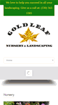 Mobile Screenshot of goldleafnursery.com
